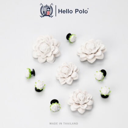 เซ็ตดอกไม้สีขาว ชุดละ 10 ตัว