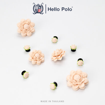 เซ็ตดอกไม้สีชมพูอ่อน ชุดละ 10 ตัว
